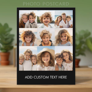 Postal Collage de fotos de Instagram con 9 fotos