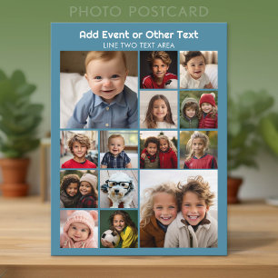 Postal Collage de fotos de Instagram - Hasta 14 fotos - A