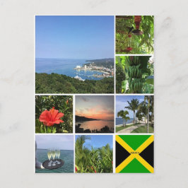 Postal Collage de fotos de Jamaica