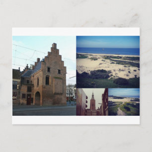 Postal Collage de fotos de La Haya 2