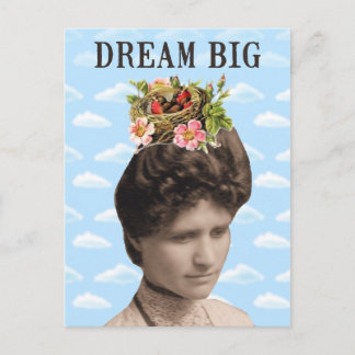 Postal Collage de fotos Dream Big Vintage