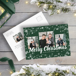 Postal Collage de fotos navidades