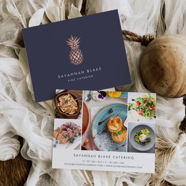 Postal Collage de fotos promocional de piña de oro Rosa F (Subido por el creador)