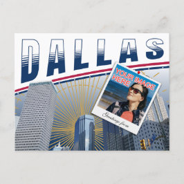 Postal Collage de fotos Vibrant Dallas Texas