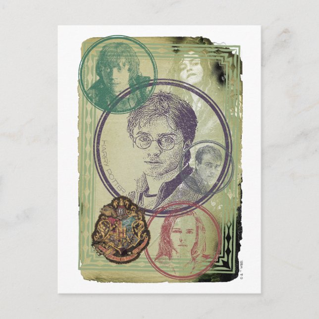 Postal Collage de Harry Potter 9 (Anverso)