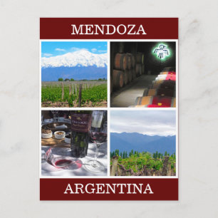 Postal collage de mendoza