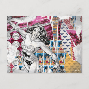 Postal Collage de mujeres maravillas 5