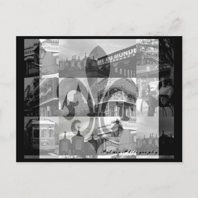Postal Collage de New Orleans [postal] (Anverso)