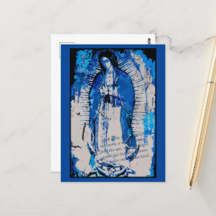 Postal Collage de Nuestra Señora de Guadalupe