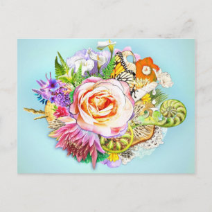 Postal Collage de Nueva Zelanda