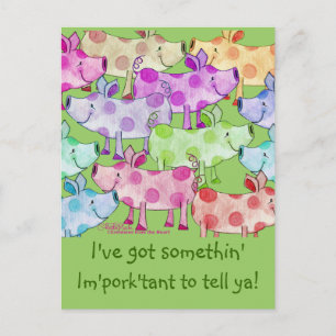 Postal Collage de Piggy