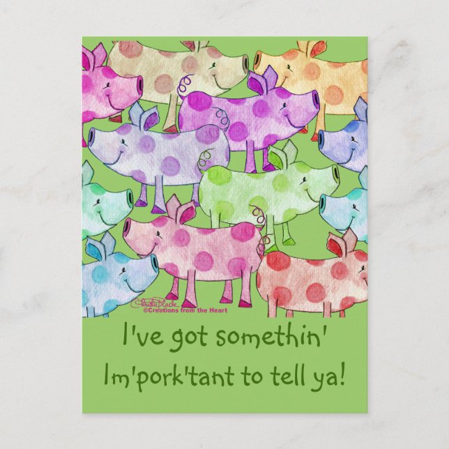 Postal Collage de Piggy (Anverso)