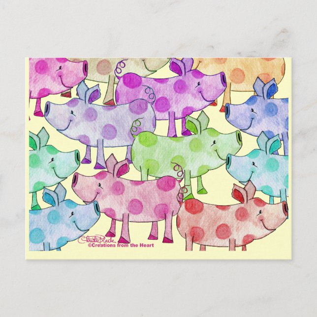 Postal Collage de Piggy (Anverso)