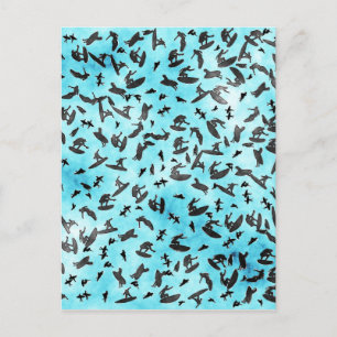 Postal Collage de Surfing