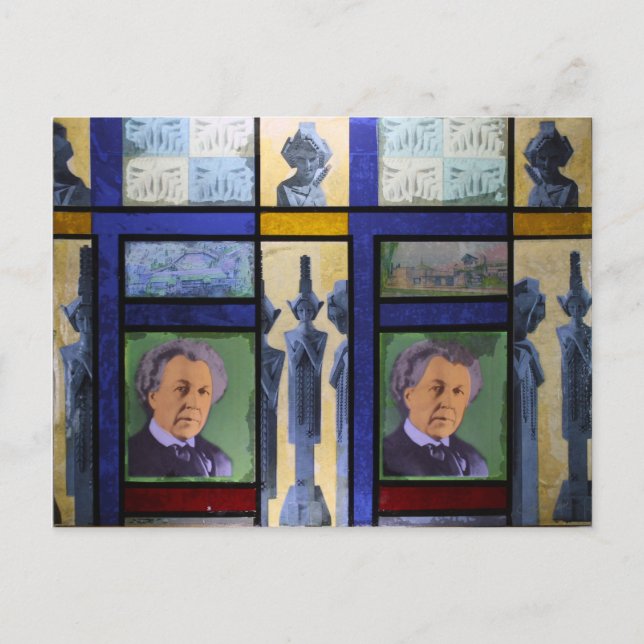 Postal Collage de Taliesin West Drawer #2 (Anverso)