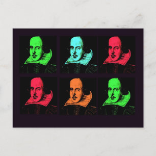 Postal Collage de William Shakespeare