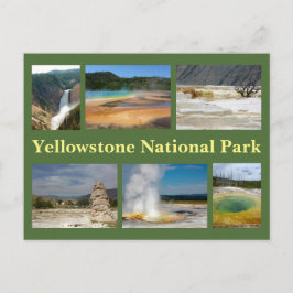 Postal Collage de Yellowstone 2