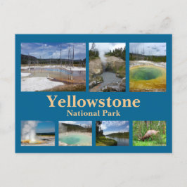 Postal Collage de Yellowstone 3