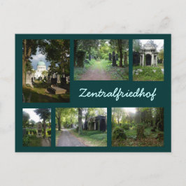Postal Collage de Zentralfriedhof
