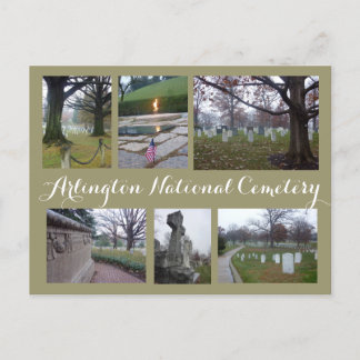 Postal Collage del Cementerio de Arlington