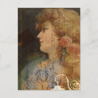 Collage digital Lady Vintage
