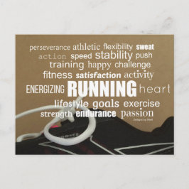 Postal Collage Motivacional para Corredores
