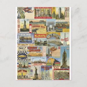 Postal Collage New York