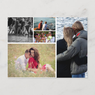 Postal Collage personalizable Amistad Ideal Weddi