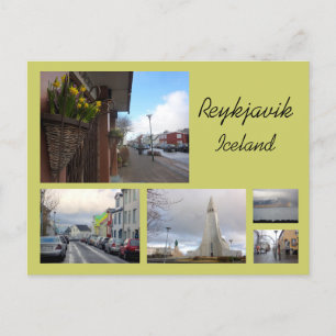 Postal Collage Reykjavik