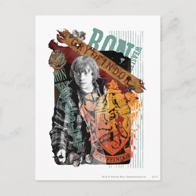Postal Collage Ron Weasley 1