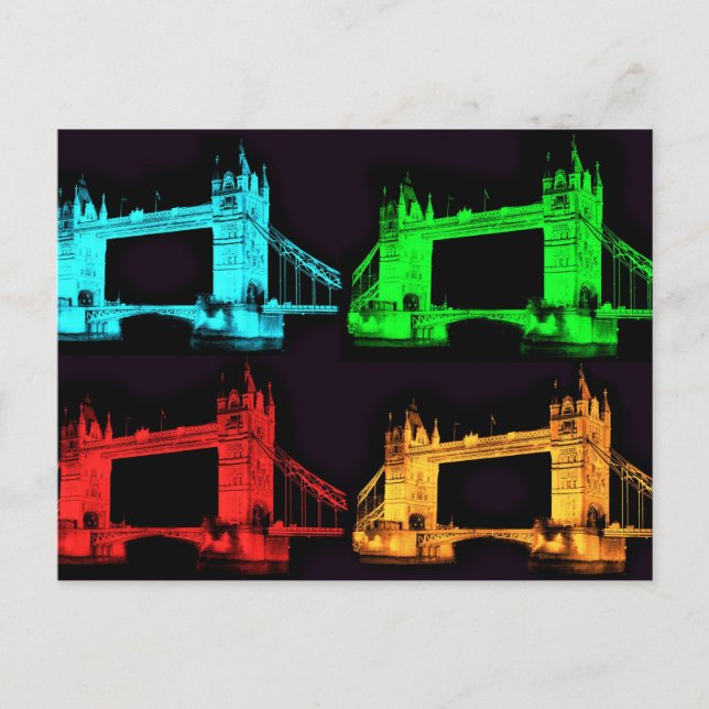 Postal Collage Tower Bridge (Anverso)
