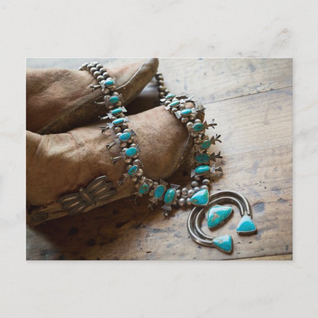 Postal Collar a la venta, Santa Fe, Nuevo México. EE.UU. (Anverso)