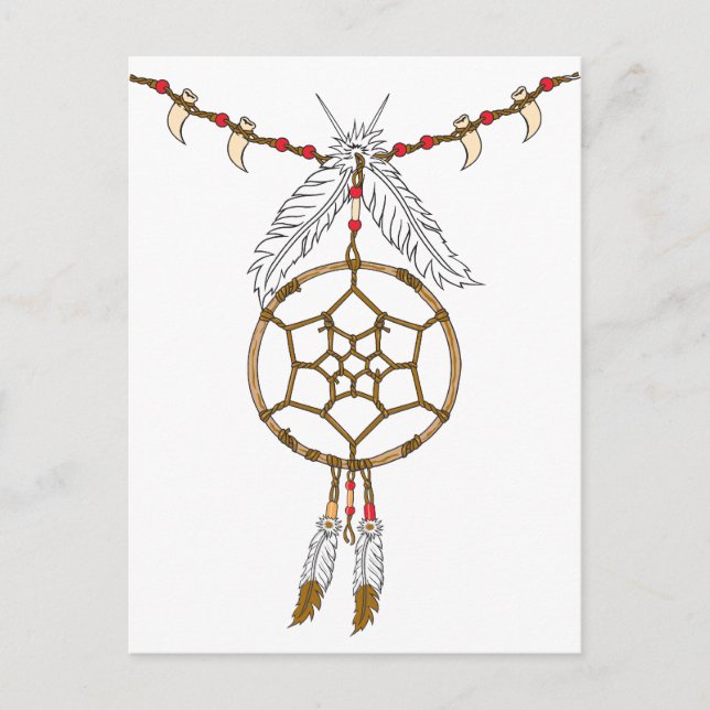 Postal Collar Dream Catcher (Anverso)