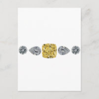 Collares de diamantes de color amarillo