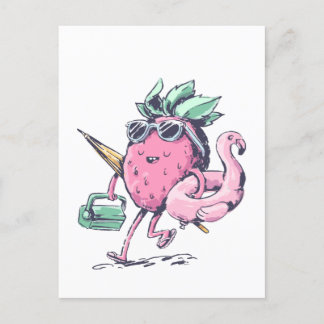 Postal Colle Erdbeere   Quadratischer