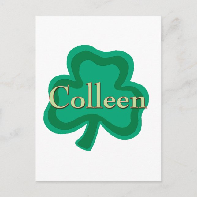 Postal Colleen Postcard (Anverso)