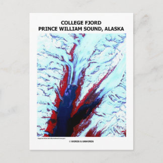 Postal College Fjord Prince William Sound Alaska