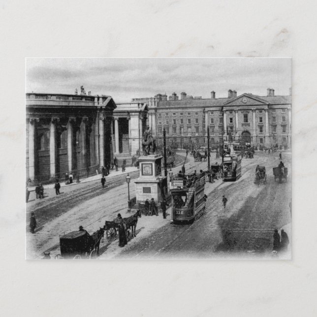 Postal College Green, Dublín, c.1900 (Anverso)