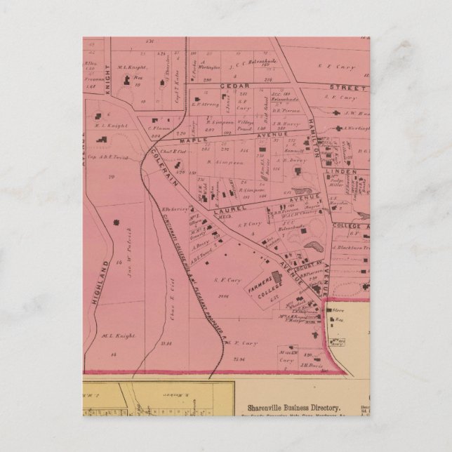 Postal College Hill, Ohio (Anverso)