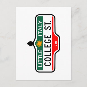 Postal College Street, Rótulo de Toronto Street