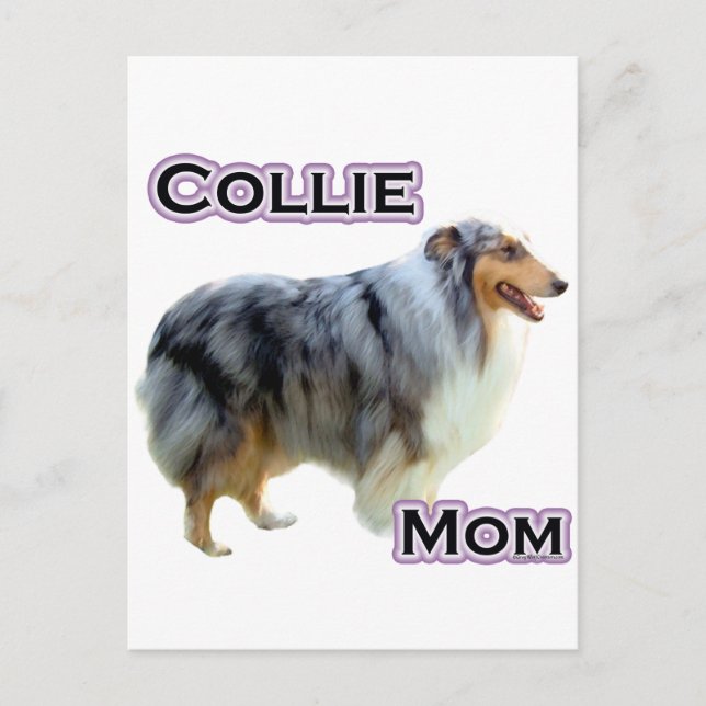 Postal Collie Mom 4 (Anverso)