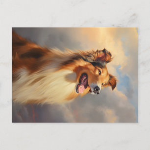 Postal Collie ruda / Collie escocesa