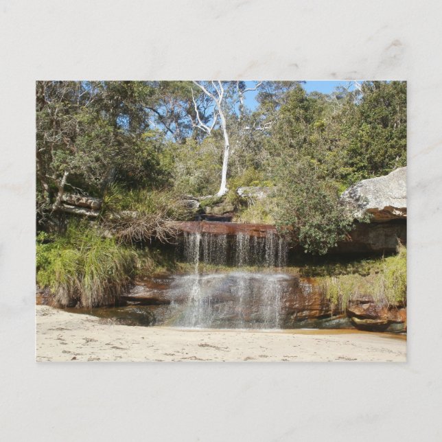 Postal Collins Beach (Anverso)