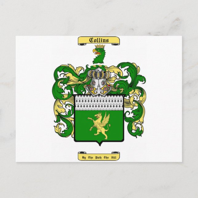 Postal collins (inglés) (Anverso)