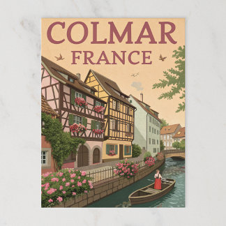 Postal Colmar, Francia