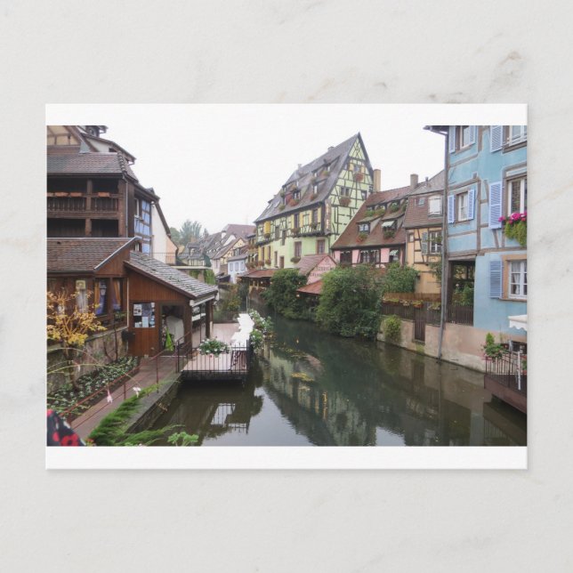 Postal Colmar Francia (Anverso)