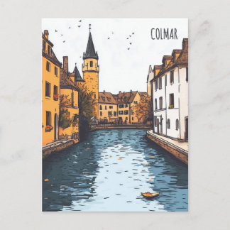 Postal Colmar Francia Viajes