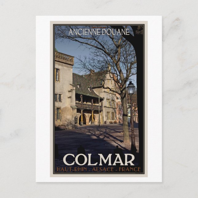 Postal Colmar - La vieja casa de los Personalizados (Anverso)