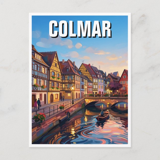 Postal Colmar Little Venice (Anverso)