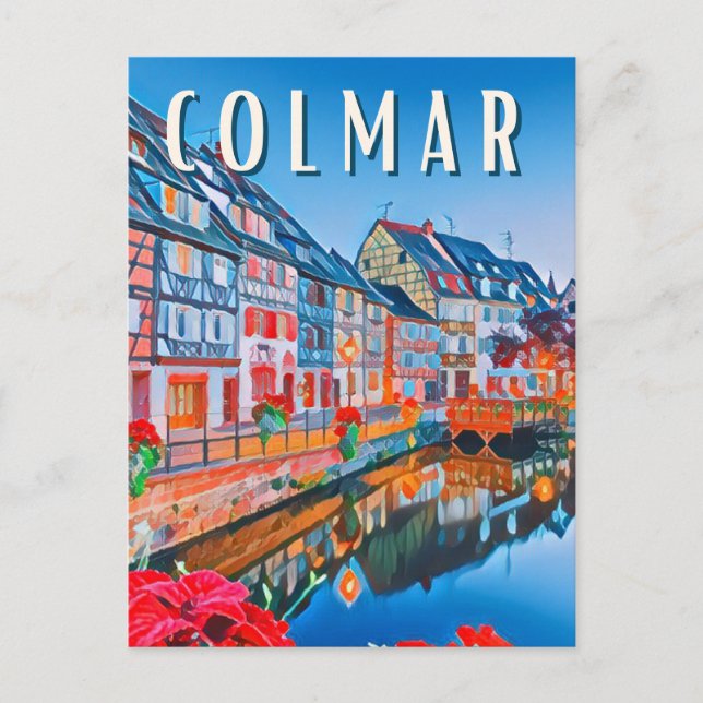 Postal Colmar Photo Vintage  (Anverso)